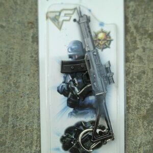 Modern warfare charm Commando rifle keychains